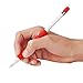 Apple Pencil Magnetic Sleeve ZOVER Silicone Holder Grip with Cap for Apple iPad Pro Pencil (Apple Pencil Not Included)- Red