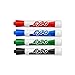EXPO Original Chisel Tip Dry Erase Markers, Chisel Tip, Assorted Colors, 4-Count