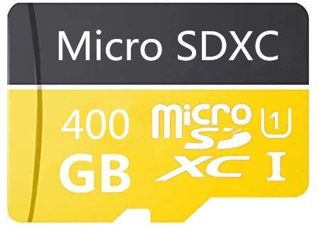 Micro SD Card 400GB High Speed Class 10 Micro SD SDXC Card with Adapter (400GB-A)