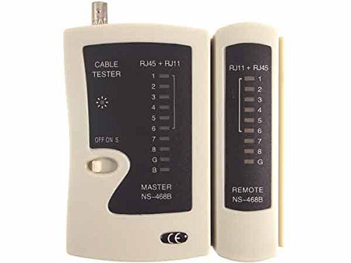 CNAweb Multi-Network RJ-11, RJ-12, BNC, TNC & RJ45 Ethernet Cable Tester
