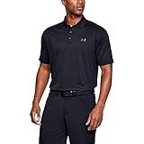 Under Armour Men's Performance Polo, Black/Steel, Small