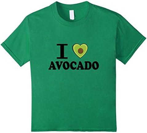 unisex-child Avocado and Vegan Shirt For Any Avocado Addict! 8 Kelly Green