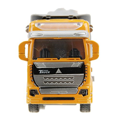 Holiberty 1:48 Scale Childrens Boys Toddlers Car Toy Gift Pullback Alloy Diecast Car Model Concrete/Cement Mixer Truck Lorry Building Construction Vehicle Boxed for Kids 3 Years and up