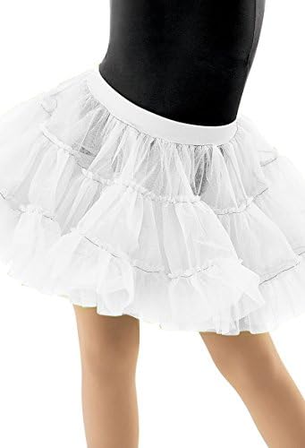 White Petticoat, Tutu, Crinoline to Wear Under Women's Flirty 50's Style Pinup Aprons