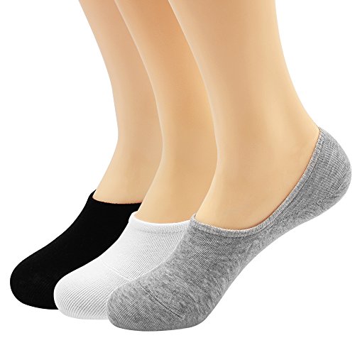 No show socks for women flat shoes