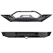 Hooke Road Different Trail Front + Rear Bumper w/LED Lights & D-Rings Kit for 1997-2006 Jeep Wrangler TJ & Unlimited