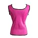 GZXISI Women Neoprene Sauna Sweat Waist Trainer Vest for Weight Loss Workout Body Shaper Tank Top (Pink, X-Large)