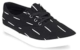 Hipster Mens Slasher Skate Shoe, Black, 10 D(M) US