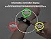 Burn-Rate Fitness Tracker, Heart Rate Monitor - Smart Watches for Women & Men, Color Smart Watch Bracelet. Reloj Inteligente Pedometer, Distance Activity for Android & iPhones iOS