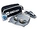 SALIBright Swimming Goggle Set – BEST RATED SWIM GOGGLE SET, Includes Anti Fog, Anti Leak, UV Protective Goggles, Durable Swim Cap, Earplugs and Nose Clip with Carrying Case, PERFECT GIFT