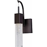 ET2 Fizz III-7.5W 1 LED Wall Sconce in Mediterranean Style-4.75 Inches Wide by 14.5 inches high-Bronze Finish
