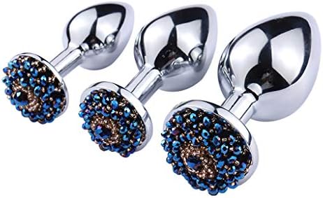Kismet168 3PCS Amal Plug Adult Six-Toys for Men Women Beginners (Flower #5)