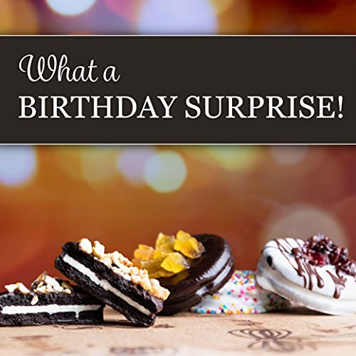 Chocolate Cookies Birthday Gift Basket for Women & Men