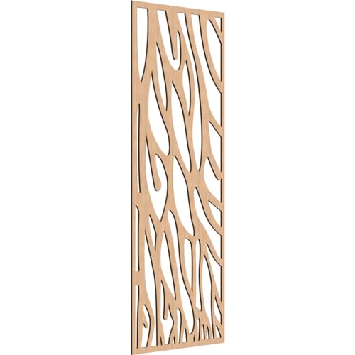 Bristol Decorative Pierced Fretwork Wood Wall Panels, 25 3/8"W x 64 3/8"H x 1/4…