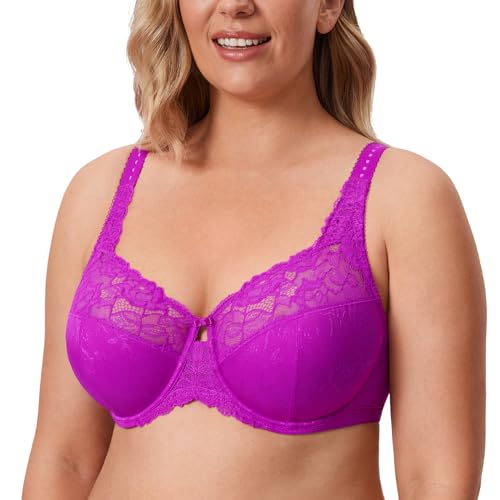 DELIMIRA Full Coverage Lace Minimizer Bra