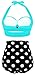 Angerella Vinatge Retro Polka High Waisted Cute Bikini Swimwear (BKI032-L1-4XL)