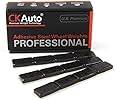 CKAuto 1oz, Black, Adhesive Stick on Wheel Weights,EasyPeel Tape. Low Profile, 72 oz/Box, US Quality (72pcs)