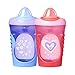 Tommee Tippee Hold Tight Baby Sippee Cup, 9+ Months, Easy Clean, 11 Ounce, 2 Count (Pack of 1) (Colors May Vary)