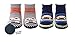 Toddler/Infant Boys Or Girls Knitted Home Moccasin Booties Slipper Socks with NON Slip Bottom