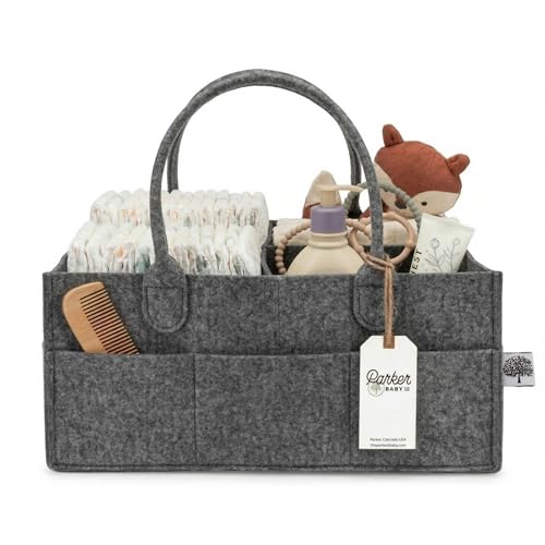 Parker Baby Co Diaper Caddy Organizer