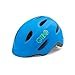 Giro Scamp Youth Recreational Bike Cycling Helmet - Small (49-53 cm), Matte Blue/Lime (2021)