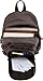 Troop London Canvas Backpack Leather Trims With Many Pockets Size Medium TRP0256 Black