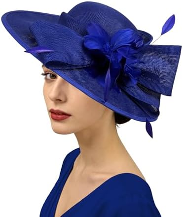 Women Church Hats Formal Kentucky Dress Derby Hats with  display picture 1