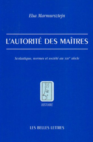 L' autorité des maîtres