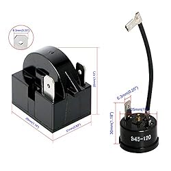 Aopin 2 Pin 1/6HP 125W 15 Ohm Freezers Compressor