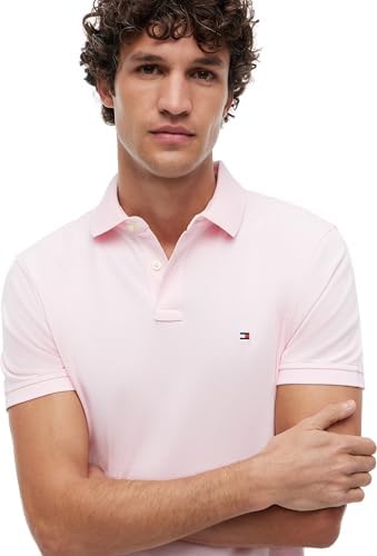 Polo régulier 1985 pour Homme Mw0Mw17770, Rose, M