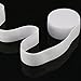EBOOT White Knit Elastic Spool（2 Inch x 11Yard）