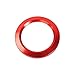 Voodonala Red Engine Start Stop Button Center Console Switch Cover Trim for Ford F150 2015 2016 2017 2018