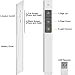 DinoFire Wireless Presenter, RF 2.4GHz PowerPoint Clicker Presentation Remote (White)