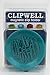 Clipwell Magnetic Paper Clip Holder - Easy Toss & Pick-Up - Holds Various Metal Parts - Powerful Sweep-Up Magnet - Ideal Locker Accessory & Home & Office Organizer - Turquoise