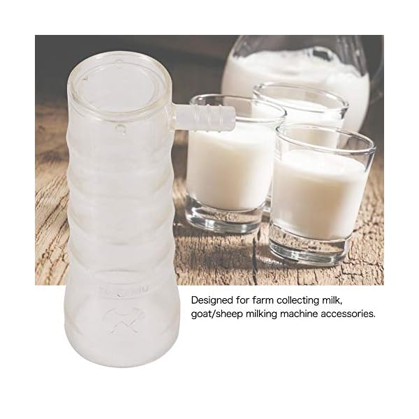 Jeffergarden Mungitrice a Coppa di Capra con mungitrice di Mucche di Pecora e di Latte di Mucca Parte di plastica a…