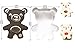 Cute Bear Sandwich Cutter for Kids Stainless Steel Food Cutter & Sealer - Fun & Exciting Meals for Your Kids