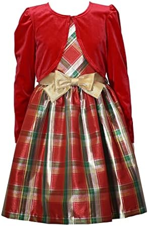 Amazon.com: Bonnie Jean Girl's Holiday Christmas Dress and Coat Set for  Baby, Toddler and Little Girls, Red Gold Green Ivory, 0-3 Months: Clothing,  Shoes & Jewelry