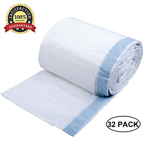 Commode Liners with Super Absorbent Pads, Bearals Disposable Biodegradable Bedside Commode Liners, 32 Pack Commode Pail Liners, Commode Bags for Adult Commode Chair Bucket, Universal Fit