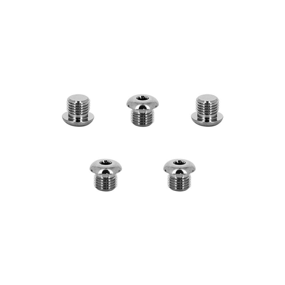 Best divers Metal Plug for LP Outputs (Blister Pack of 5) Unisex Adult, Grey,