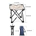 STYLOWY Mini Folding Camping Stool Chair,Portable Outdoor Camping Non-Skid Foot Stool Camping,Lightweight,Up to 300 lbs Weight Capacitythumb 3