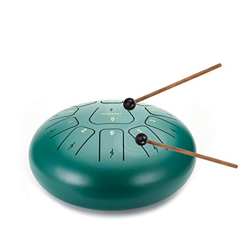 11 Note 6 Inch Steel Tongue Drum Percussion Instrument Dolphin Drum C