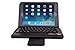 QQ-Tech® Removable Detachable Wireless Bluetooth ABS Keyboard PU Leather Case Tablet Stand for Apple iPad Mini/Retina ipad Mini - Smart Cover Wake Sleep Function-Black