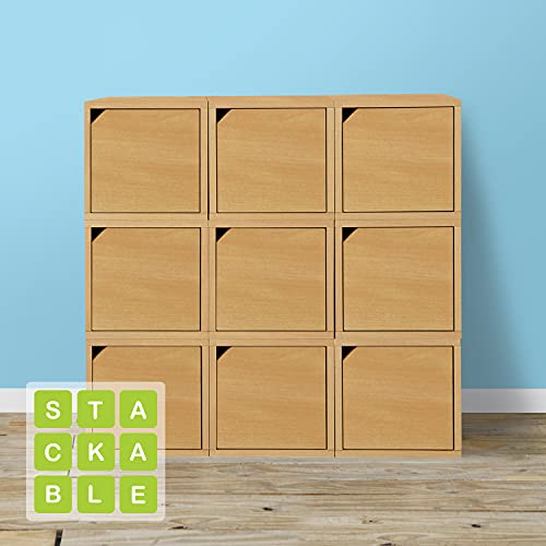 Way Basics Cube Cubby Organizer with Door (ToolFree Assembly and