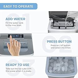 Prime Home Direct Countertop Ice Maker - Ice Makers