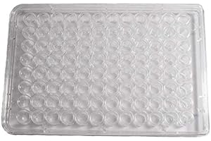 96 Well Treated Sterile Flat Tissue Culture Plate with Paper overwrap (50/Case)