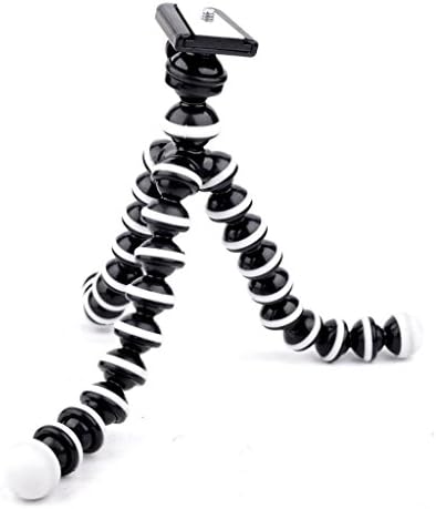 OKTO10 10" Flexible Bendable Octopus Tripod with Quick-Release Plate for Digital Camera