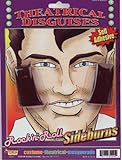 Forum Novelties Men's Rock N Roll Sideburns, Brown, Standard