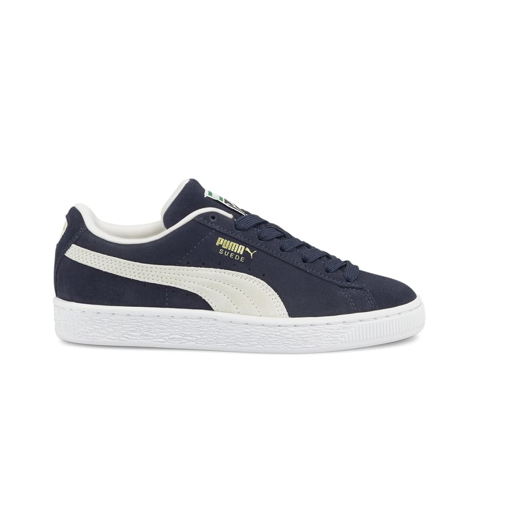 PUMA Suede Classic XXI (Big Kid) Peacoat/Puma White
