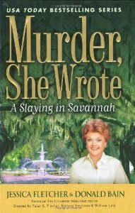 Murder, She Wrote: A Slaying In Savannah - LARG... 1607510871 Book Cover