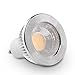 GOOLSUN 5-watt GU10 LED COB Flood Bulb, 3000K Soft White, Dimmable, 90° Beam Spread, 50-watt Equivalent, 500 lumens, CRI 80+, AC 120V, 2.4